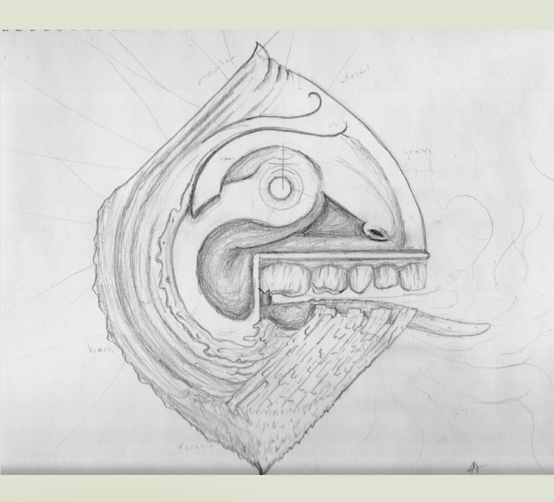 Earthly Essence, sketch, concept, Illustration